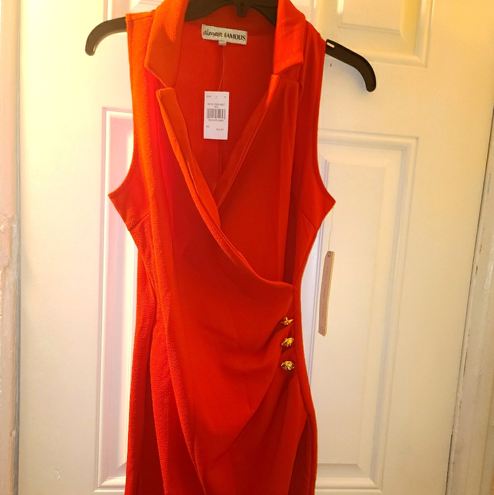 Red dress